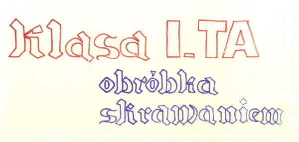 Kronika Klasy TA 1973-1977