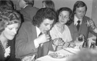 Foto_12: Studniwka 1978 r. od lewej partnerka Bogdana Kwasa, Bogdan Kwas, Anna Rutkowska od 1978 r. moja żona, Zbigniew Rutkowski.