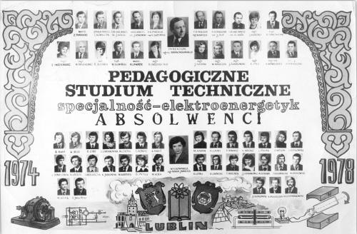 Absolwenci PST 1974-1978 KL IV TE